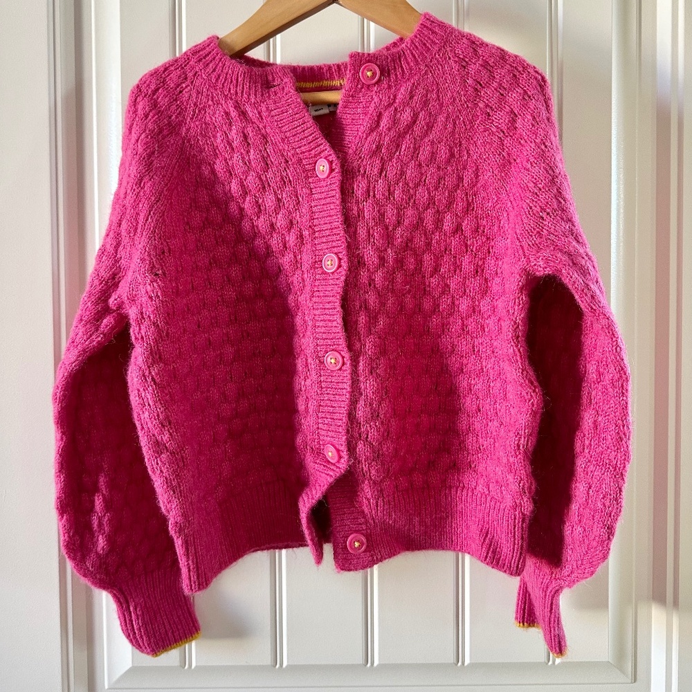 Mini Boden Cardigan (pink) size 6/7